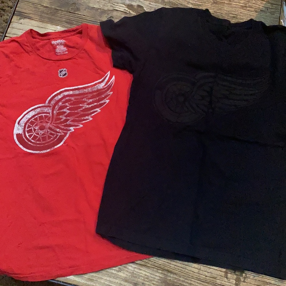 2- Kids Redwings Shirts